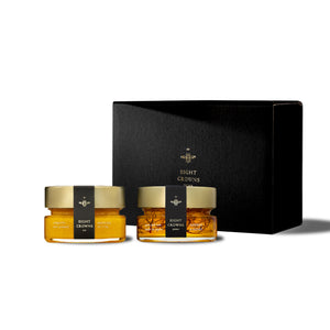 マヌカハニーとサフラン&ハニーの生はちみつギフト