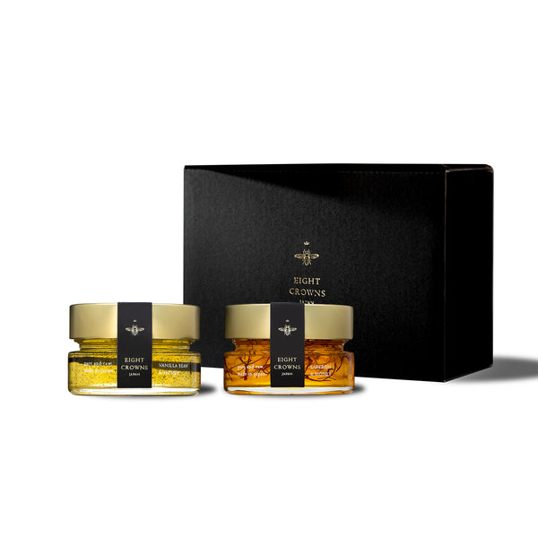 バニラビーン&ハニーとサフラン&ハニーの生はちみつギフト