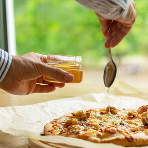 Habanero Honey on Pizza